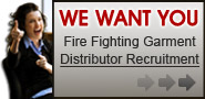 Recrutement de distributeurs de vêtements de lutte contre l'incendie