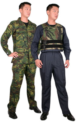 sanayi, ordu, polis için yangından koruyucu yangın geciktirici giysiler